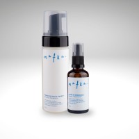 Dwuetapowe oczyszczanie twarzy - zestaw olejek + pianka